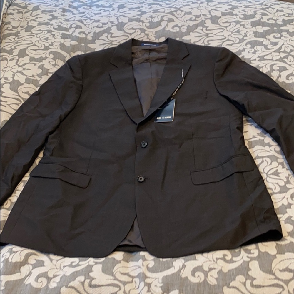 ALAN FLUSSER Designer Charcoal Suit Jacket ✨New✨